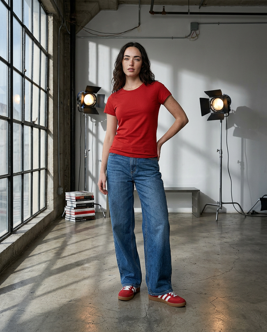 Gildan 42000L T-Shirt - Red