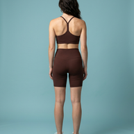 RSPR BROWN WOMEN SHORT LEGGING