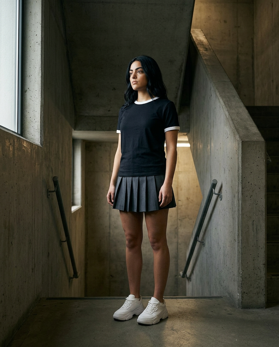 American Apparel BB310W T-Shirt - Black