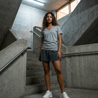 American Apparel 2456 T-Shirt - Heather Grey