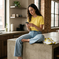 American Apparel T-Shirt - Lemon