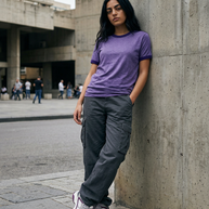 Anvil 988 T-Shirt - Heather Purple
