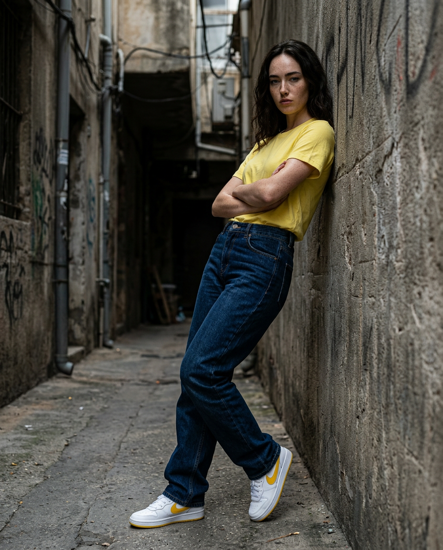 American Apparel T-Shirt - Lemon