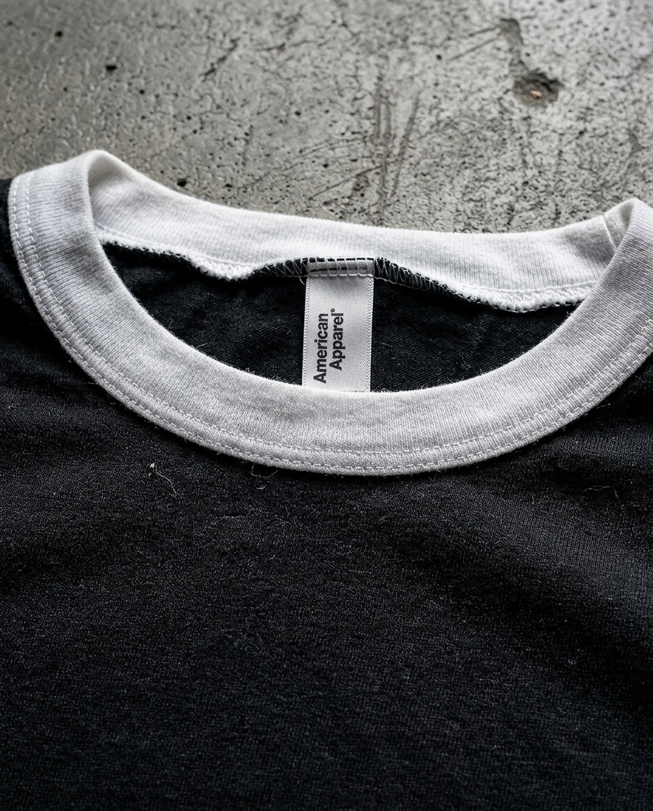 American Apparel BB310W T-Shirt - Black