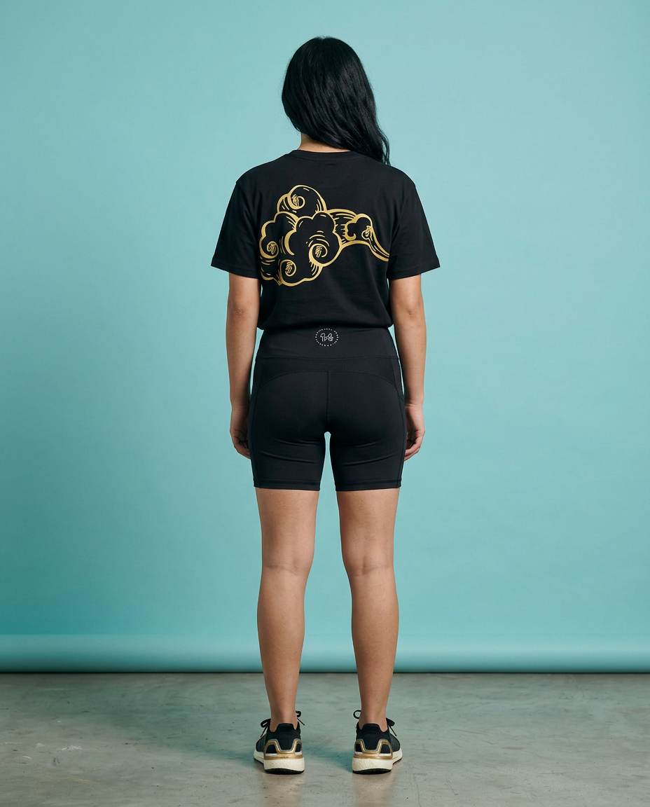 RSPR BLACK UNISEX T-SHIRT (RSPR PRINT)