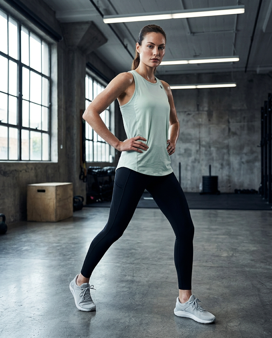 Under Armour White & Light Blue T-Shirt