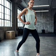 Under Armour White & Light Blue T-Shirt