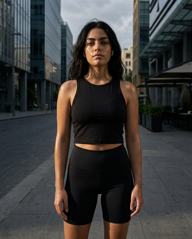 RSPR BLACK WOMEN SHORT LEGGING No. 14