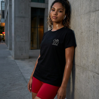 RSPR BLACK WOMEN T-SHIRT