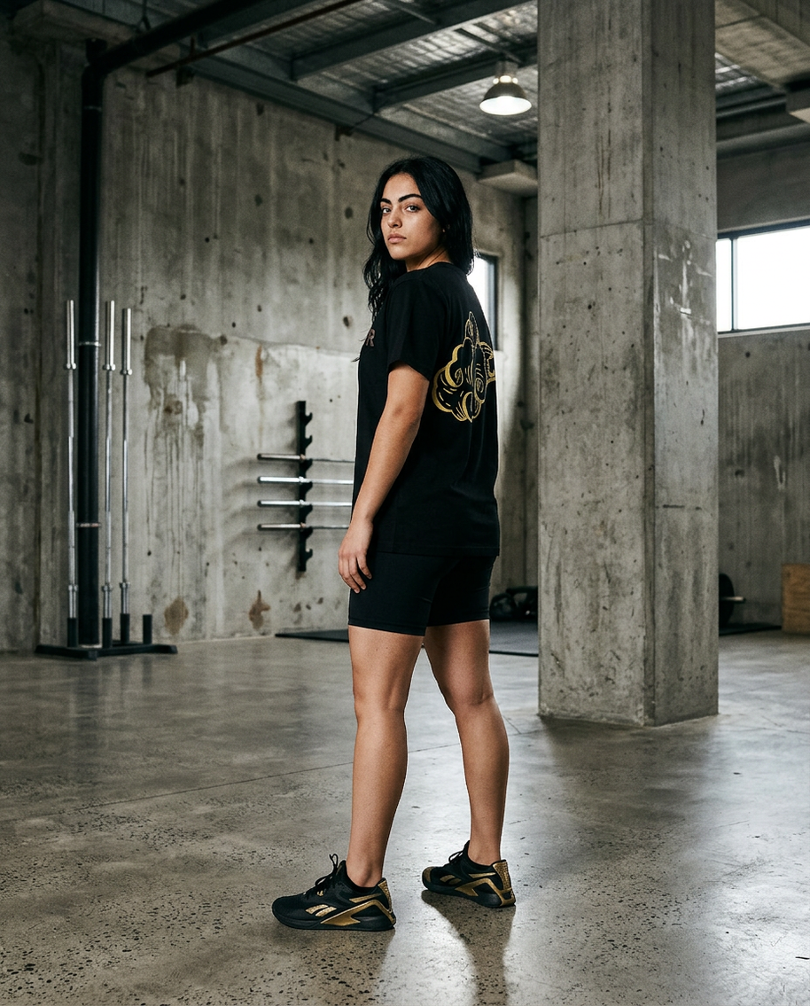 RSPR BLACK UNISEX T-SHIRT (RSPR PRINT)