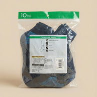 FTL 10 pair ankle black with color