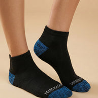 FTL 10 pair ankle black with color