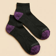 FTL 10 pair ankle black with color