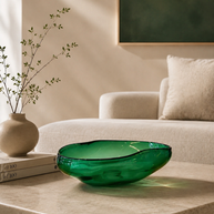 Tati deco Murano center table green bowl
