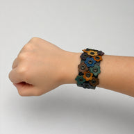 Hartouka Wildflower Leather Bracelet