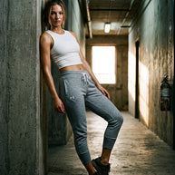 Under Armour light gray jogger