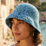 Route Raiment Riverbed Crochet Bucket Hat - Medium