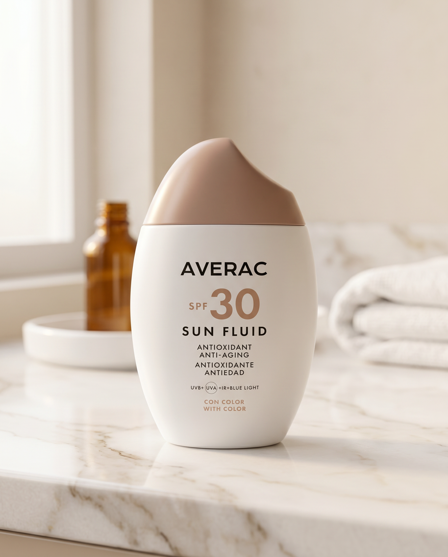 Averac Sun Fluid SPF 30 With Color