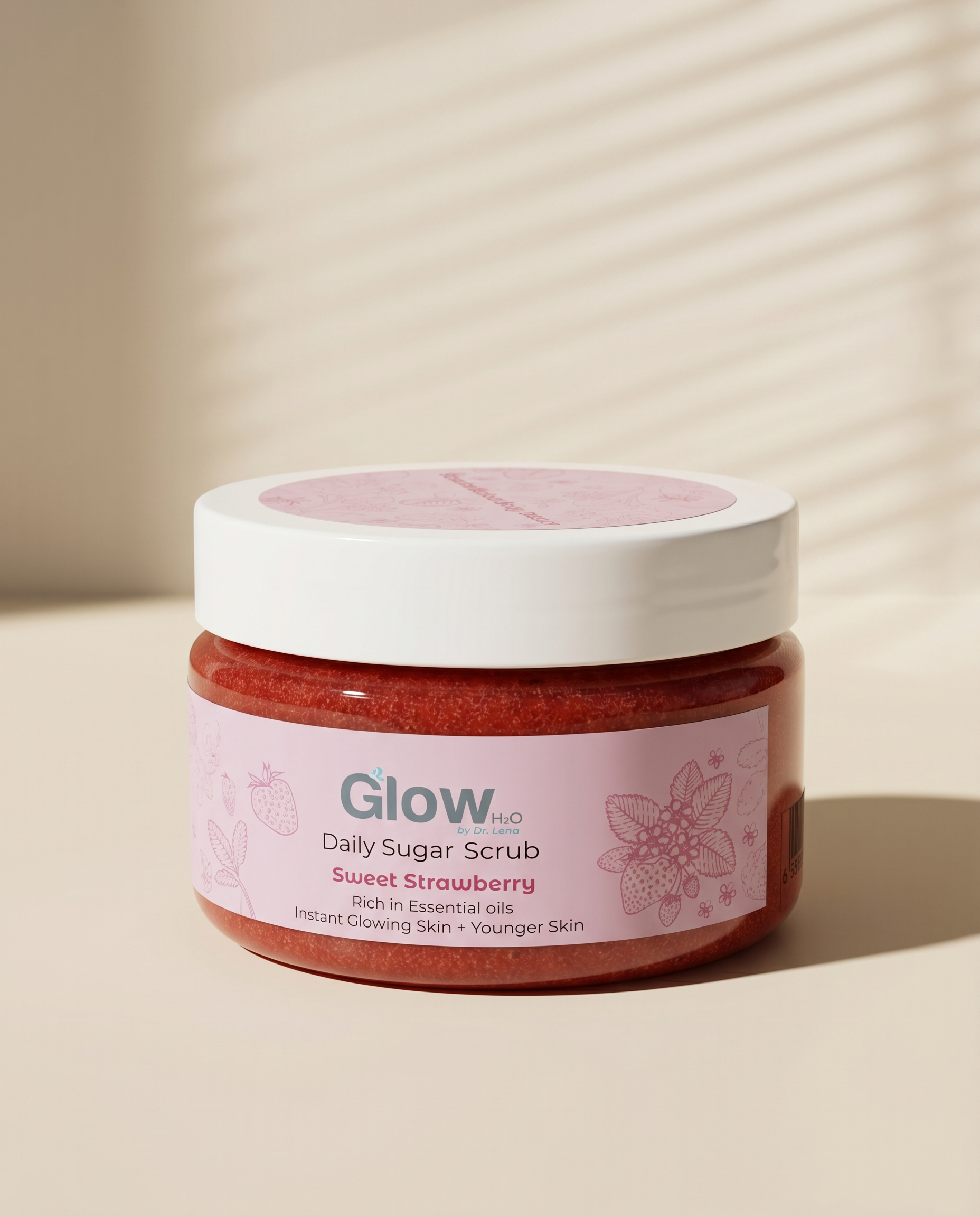 Glow H2O Strawbellicious Sugar Scrub