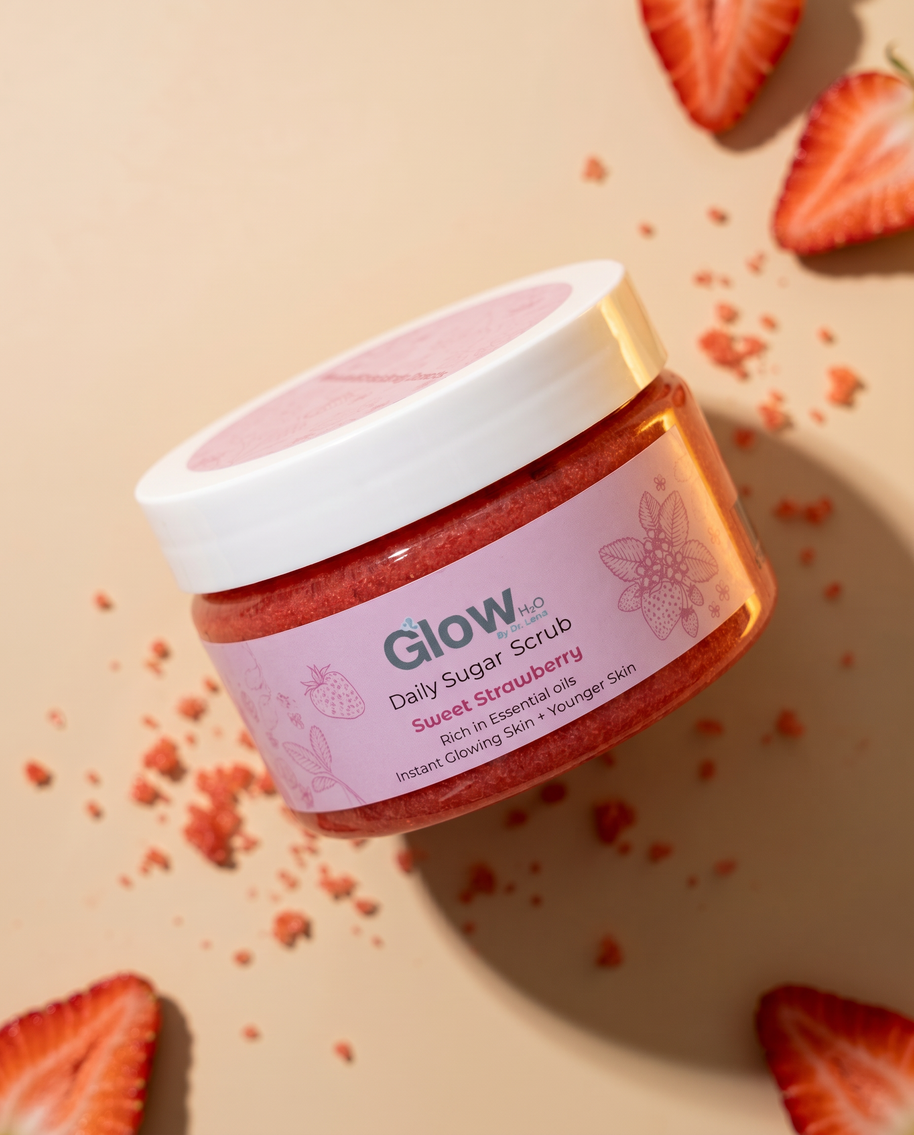 Glow H2O Strawbellicious Sugar Scrub