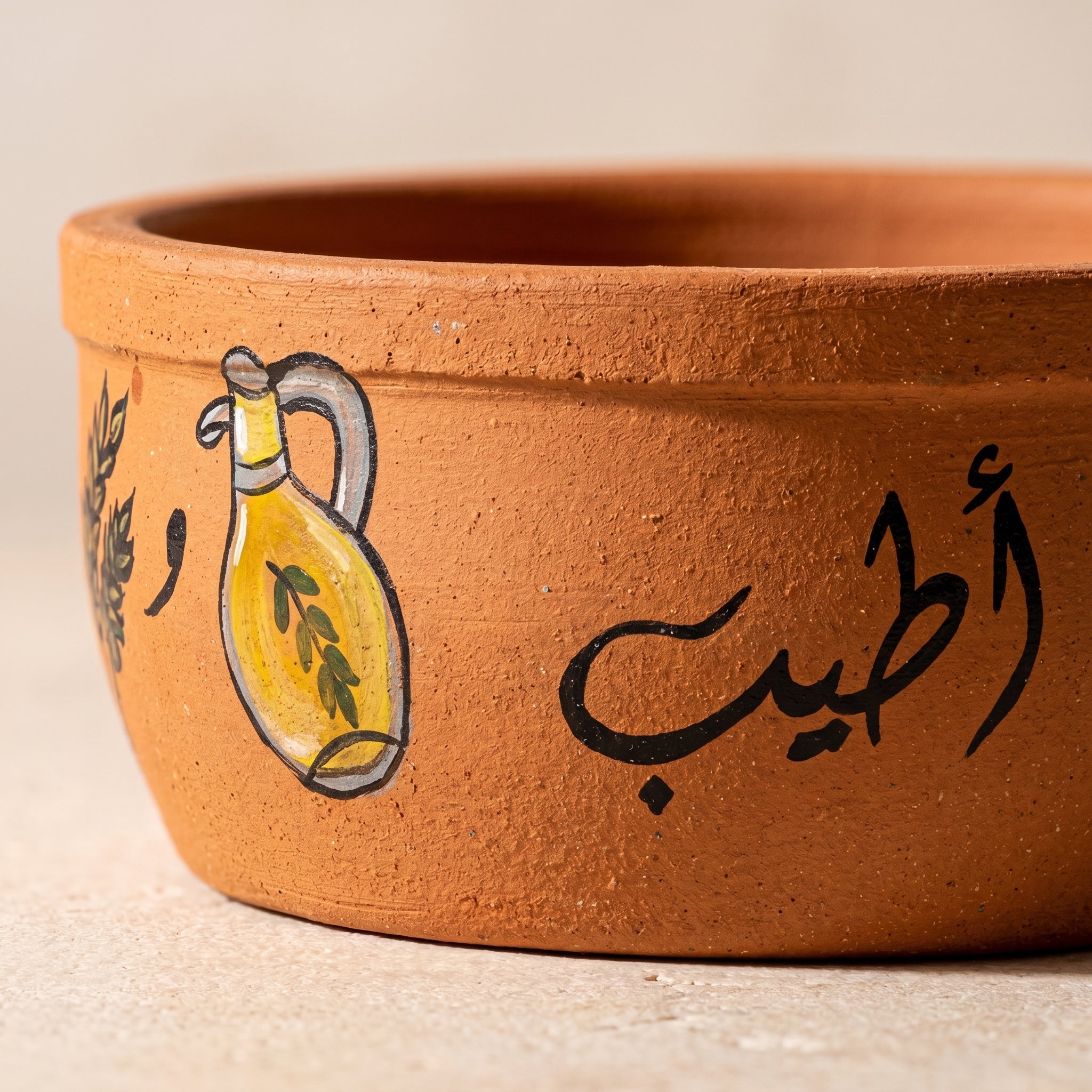 Handi Made Handpainted Pottery Breakfast Bowls (Set of 6)
