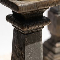 Tati deco Rustic candle holder large
