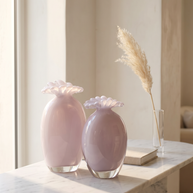 Tati deco Flower vase powder pink small