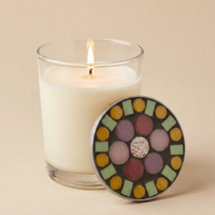 Dana Adada Glass Scented Mosaic Candle