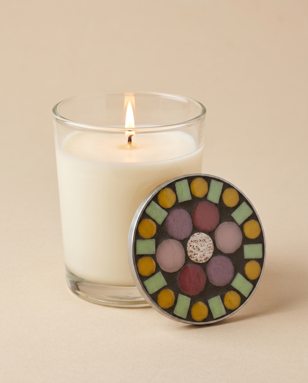 Dana Adada Glass Scented Mosaic Candle