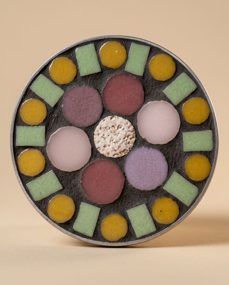 Dana Adada Glass Scented Mosaic Candle