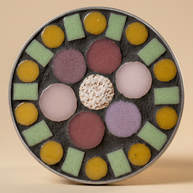 Dana Adada Glass Scented Mosaic Candle