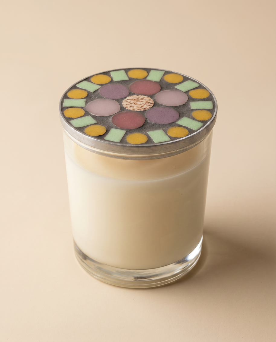 Dana Adada Glass Scented Mosaic Candle