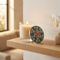 Dana Adada Glass Scented Mosaic Candle
