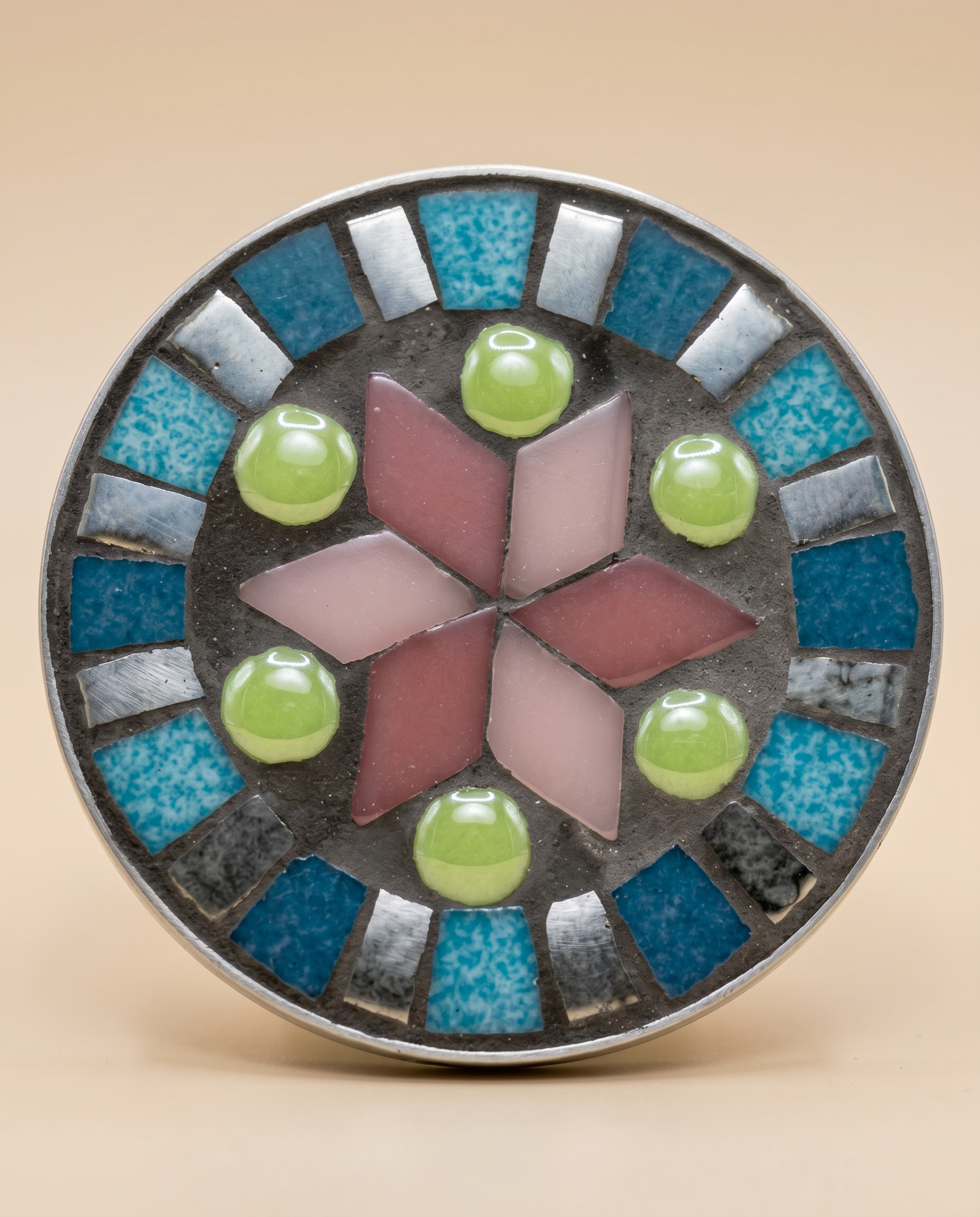 Dana Adada Glass Scented Mosaic Candle