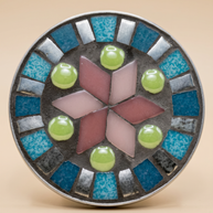 Dana Adada Glass Scented Mosaic Candle