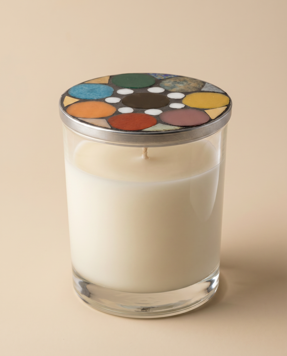 Dana Adada Glass Scented Mosaic Candle