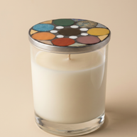 Dana Adada Glass Scented Mosaic Candle