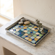 Dana Adada Small Rectangular Mosaic Tray