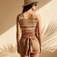 Route Raiment Desert Sand Top - Medium