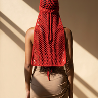 Route Raiment Red Mesh Durag - Medium