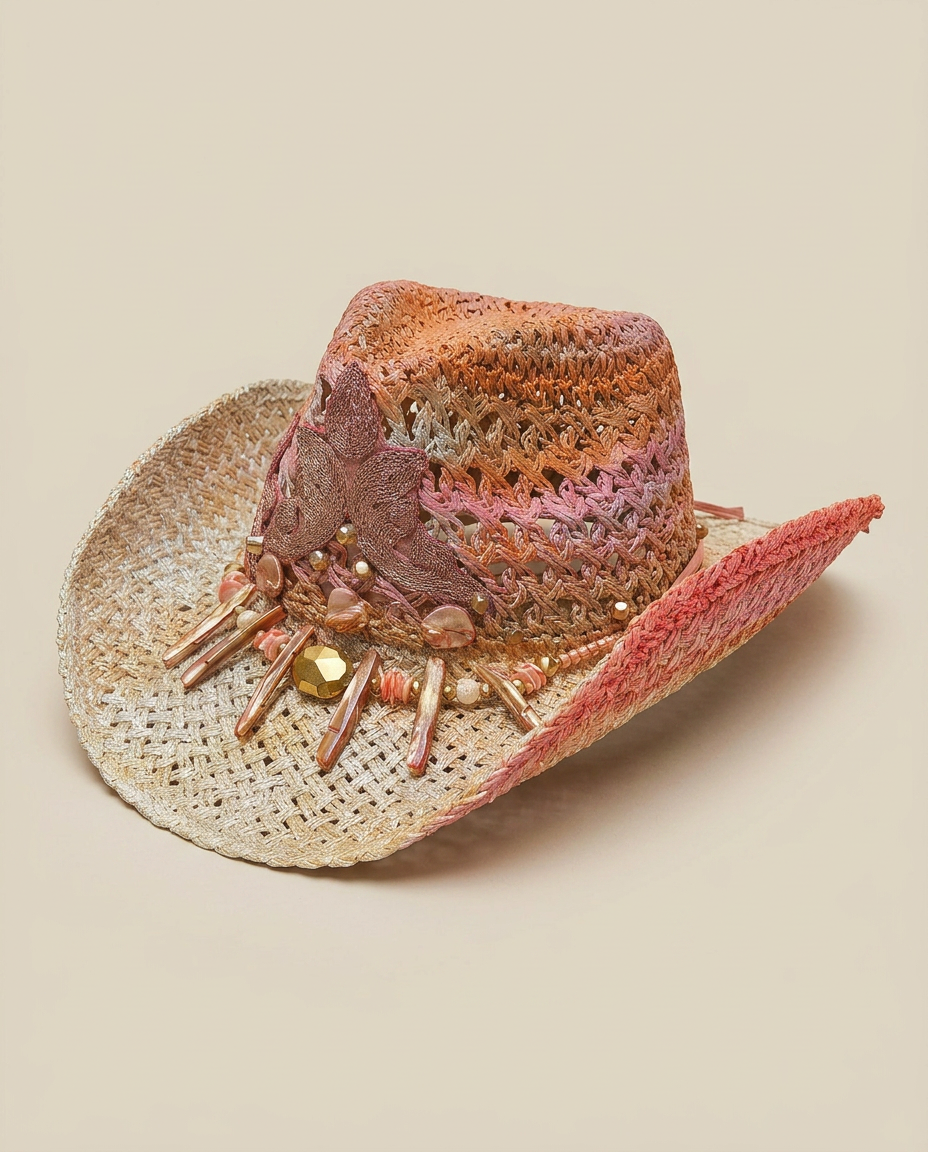 By Carmenzo Desert Rose Hat
