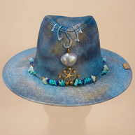 By Carmenzo Azure Lagoon Hat