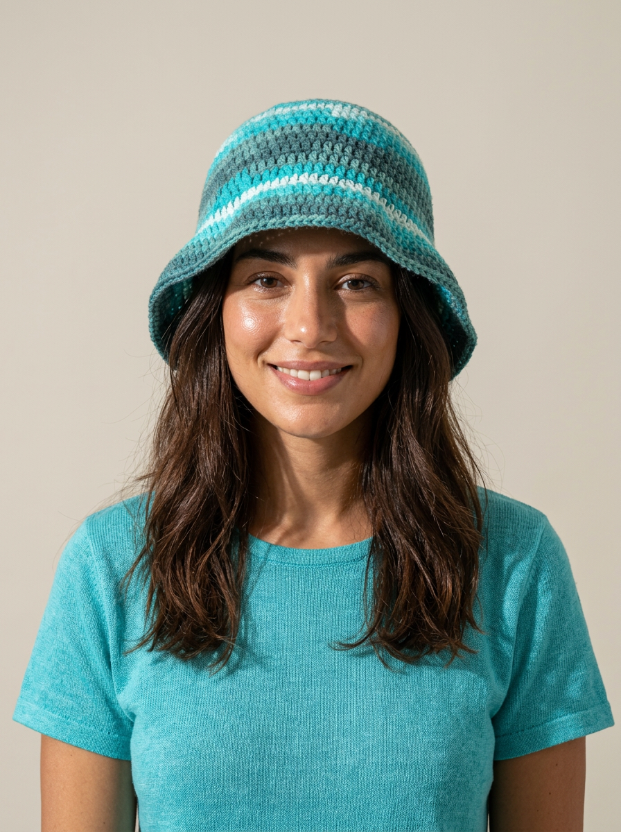 Route Raiment Crochet Bucket Hat - Large