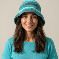 Route Raiment Crochet Bucket Hat - Large