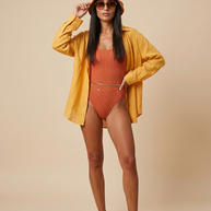 Route Raiment Sunrise Crochet Bucket Hat - Medium
