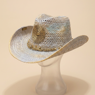 By Carmenzo Ivory Crown Hat