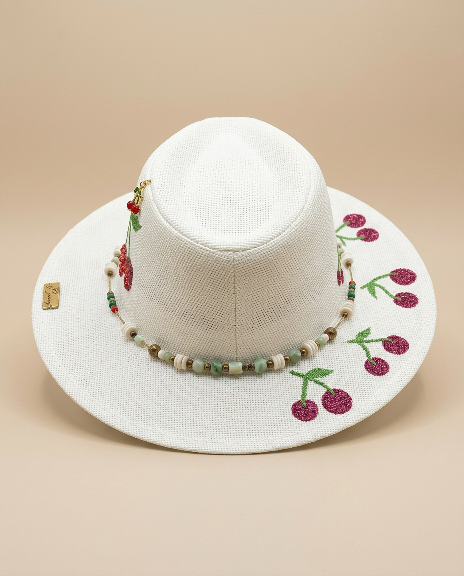 By Carmenzo Cherry Kiss Hat