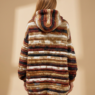 Route Raiment Desert Horizon Crochet Hoodie - XXL