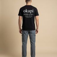 Okapi Black Striped Legacy T-Shirt