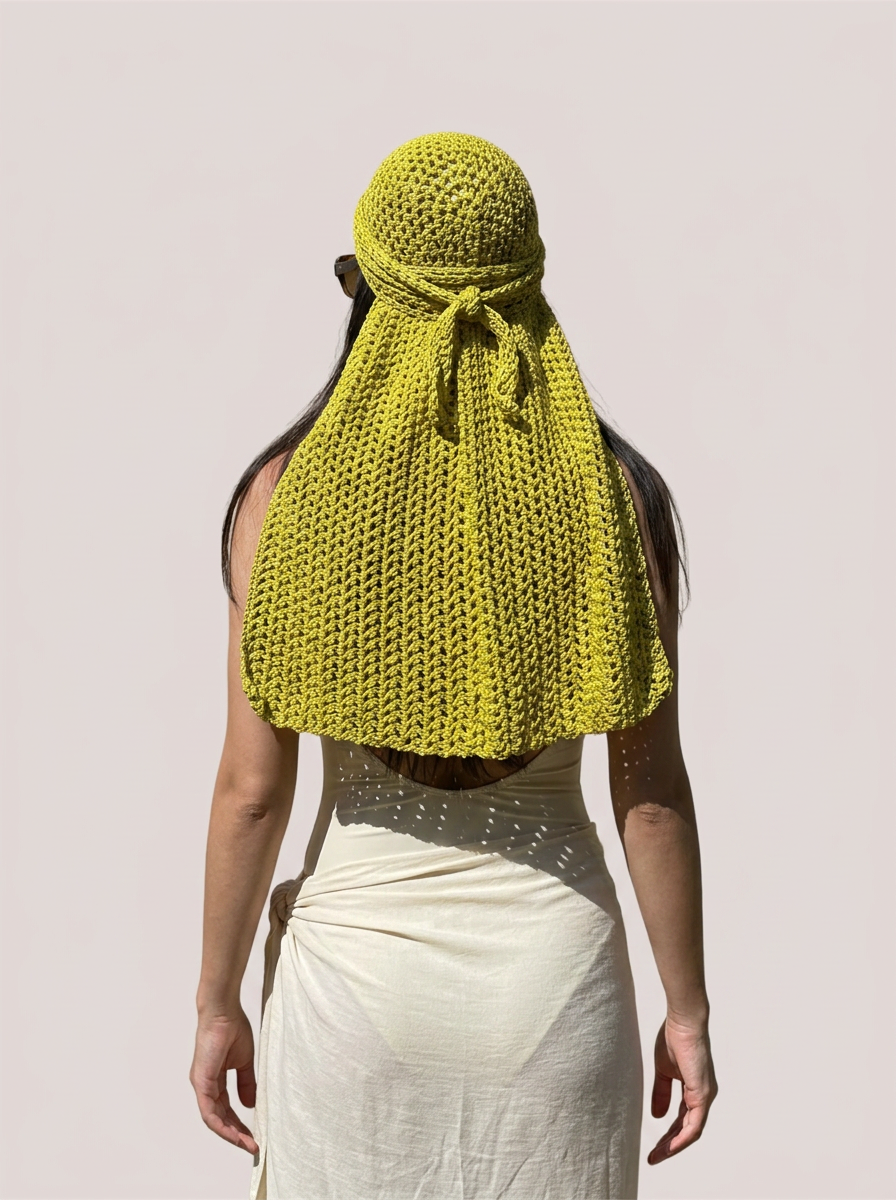 Route Raiment Lime Luxe Mesh Durag - Medium